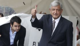 Fotogalería: Los candidatos presidenciables emiten su voto