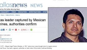Capturan a Miguel Treviño, 'El Z40', líder de Los Zetas: Dallas Morning News