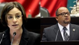 Sí hubo bonos, acusa diputada de MC; legisladores no los recibimos, revira perredista