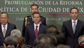 Promulgan reforma que crea la Ciudad de México (Video)