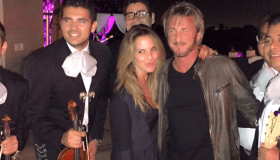Encuentro entre Sean Penn y Kate del Castillo, difundido por la actriz en Instagram
