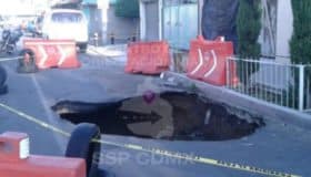 Y los socavones en la CDMX no paran, ahora en la GAM