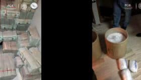 Hallan casi 900 mil dólares y drogas en cateo en la Benito Juárez