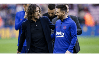 "No quiero que Messi se marche del Barcelona": Carles Puyol | Video