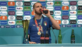 Euro 2020: "Me lo merecía, beberé de todo esta noche": Bonucci | Video