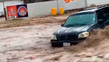 Intensas lluvias provocan inundaciones en Sonora | Video