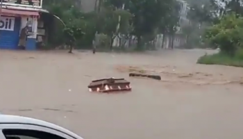 Captan ataúdes flotando en Xalapa, Veracruz | Video