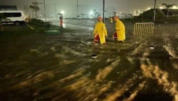 Reportan inundación en refinería Dos Bocas la noche de ayer; Rocío Nahle comparte fotos de hoy