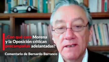 ¿Con qué cara Morena y la Oposición critican precampañas adelantadas?: Barranco