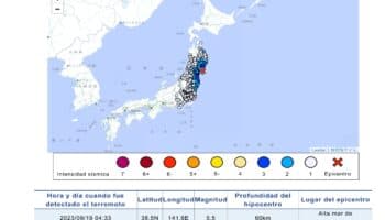 En Japón ya es 19-S: sufren sismo de 5.5