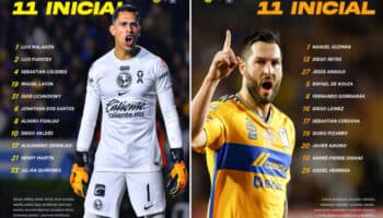 Liga MX: Así arrancan Águilas y Tigres en el Estadio Azteca | Tuit