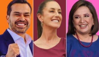 Elecciones 2024 | Máynez se lanza contra Claudio X. Guajardo; Sheinbaum dice que la democracia no está en riesgo; Xóchitl dice que no "todo el dinero se va a ir al sur" de México