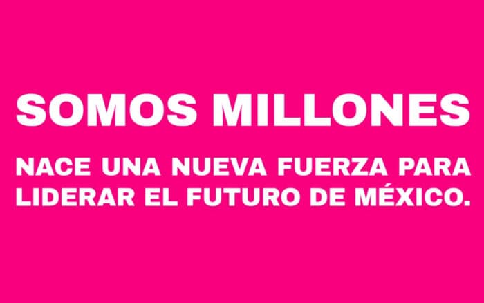 Presentan ante el INE 'Somos México', el partido que buscan constituir el Frente Cívico y la 'Marea Rosa'
