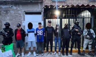 Detienen a integrantes de 'Los Pepas', célula de extorsión y narcomenudeo que operaba en la CEDA e Iztapalapa