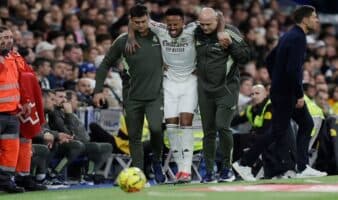 Éder Militao, del Real Madrid, va al hule por lo menos cuatro meses