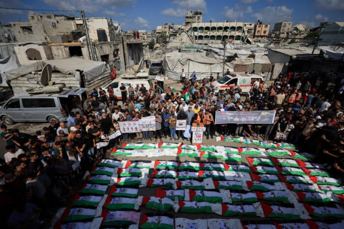 ONU pide acceso a Gaza tras hallazgo de cuerpos entre escombros