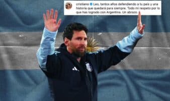 CR7 a Messi: 'Todo mi respeto por lo que has logrado con Argentina'