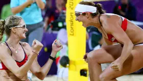 ¡Tricampeonas olímpicas en voleibol de playa!