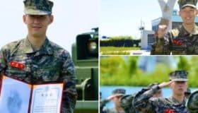 Concluye Heung-Min Son con honores su servicio militar | Fotonota