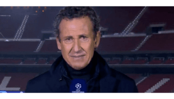 Asalta el llanto a Jorge Valdano en plena transmisión | Video