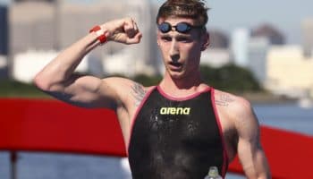 Tokio 2020: Da Florian Wellbrock una exhibición de poder en los 10 kms de aguas abiertas | Video