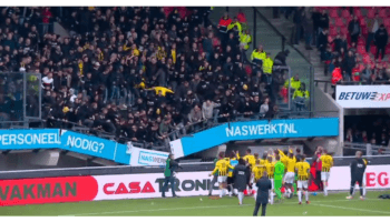 Así colapsó tribuna del Goffertstadion en Países Bajos | Video
