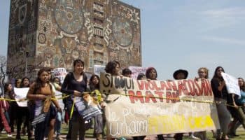 Denuncian violencia de género en el IEMS, UNAM, UAM y UACM