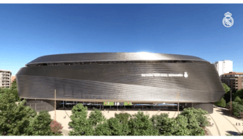 Enseñan avances del nuevo e imponente Estadio Santiago Bernabéu | Video