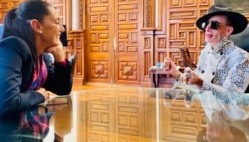 Claudia Sheinbaum se reúne con Edy Smol; hablan del amor