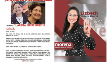Gobernador de Oaxaca tiene vínculos con ex alcaldesa imputada por desaparición forzada: Sara Uruchurtu