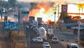 Captan momento de explosión en gasolinería de Tula | Videos