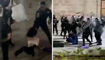 Policías de NL violentaron a mujeres en marcha de 8M | Videos