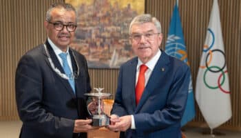 Entrega COI la Orden Olímpica a Tedros Ghebreyesus | Tuit