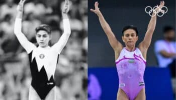 Oksana Chusovitina, de 47 años, en busca de sus novenos Juegos Olímpicos en París 2024