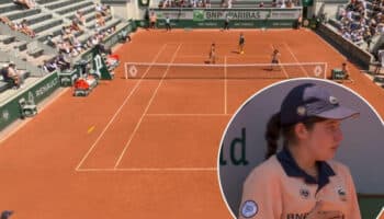 Roland Garros 2023: Descalifican a pareja por pelotazo a recogepelotas | Video