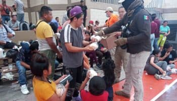 Rescatan a 46 migrantes retenidos en una casa de seguridad de Sonora