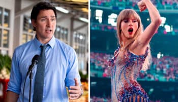 'No seas cruel y ven a cantar a Canadá', pide Trudeau a Taylor Swift