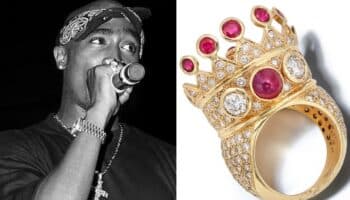 Anillo que llevó Tupac Shakur en su última actuación supera el millón en una subasta