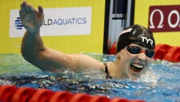Fukuoka 2023: Ledecky conquista su quinto título del mundo en los 1500 metros libres