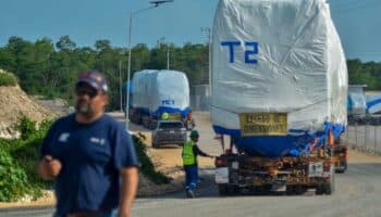 El primer vagón del Tren Maya
