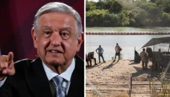 AMLO tacha de 'inhumano' a gobernador de Texas tras dos muertos en el río Bravo