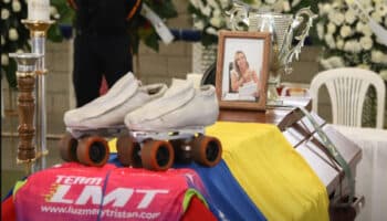 Dan último adiós a ex campeona mundial de patinaje, asesinada en Colombia | Video