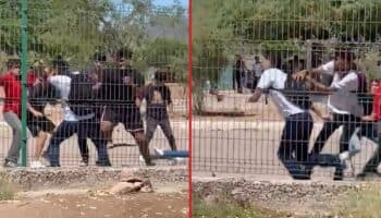 Fuertes imágenes | Golpean y acuchillan a estudiante de CBTIS en Guaymas, Sonora