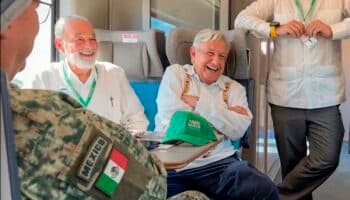 'Control, control, habla AMLO': presidente difunde video de sus recorridos en el Tren Maya