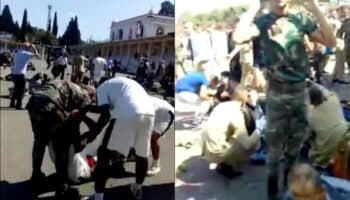 Ataque con drones deja 80 muertos en academia militar siria