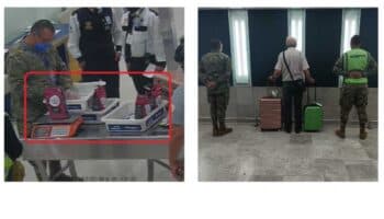 Detectan metanfetamina en bolsas de café en el AICM