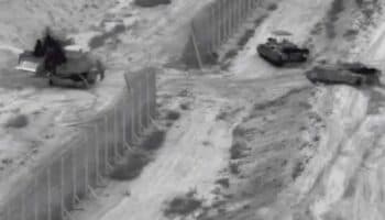 El Ejército israelí realizó una incursión 'selectiva' con tanques en la Franja de Gaza