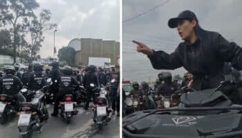 Motos de Sandra Cuevas y equipo fueron remitidas al corralón