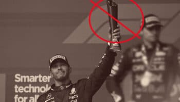 Hamilton es descalificado del GP de Estados Unidos; Checo afianza lugar