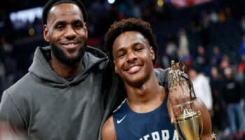 Bronny James se declara elegible para el draft de la NBA